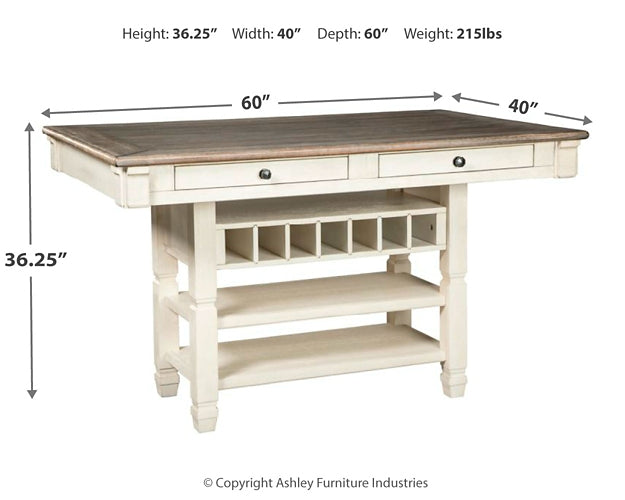 Bolanburg RECT Dining Room Counter Table