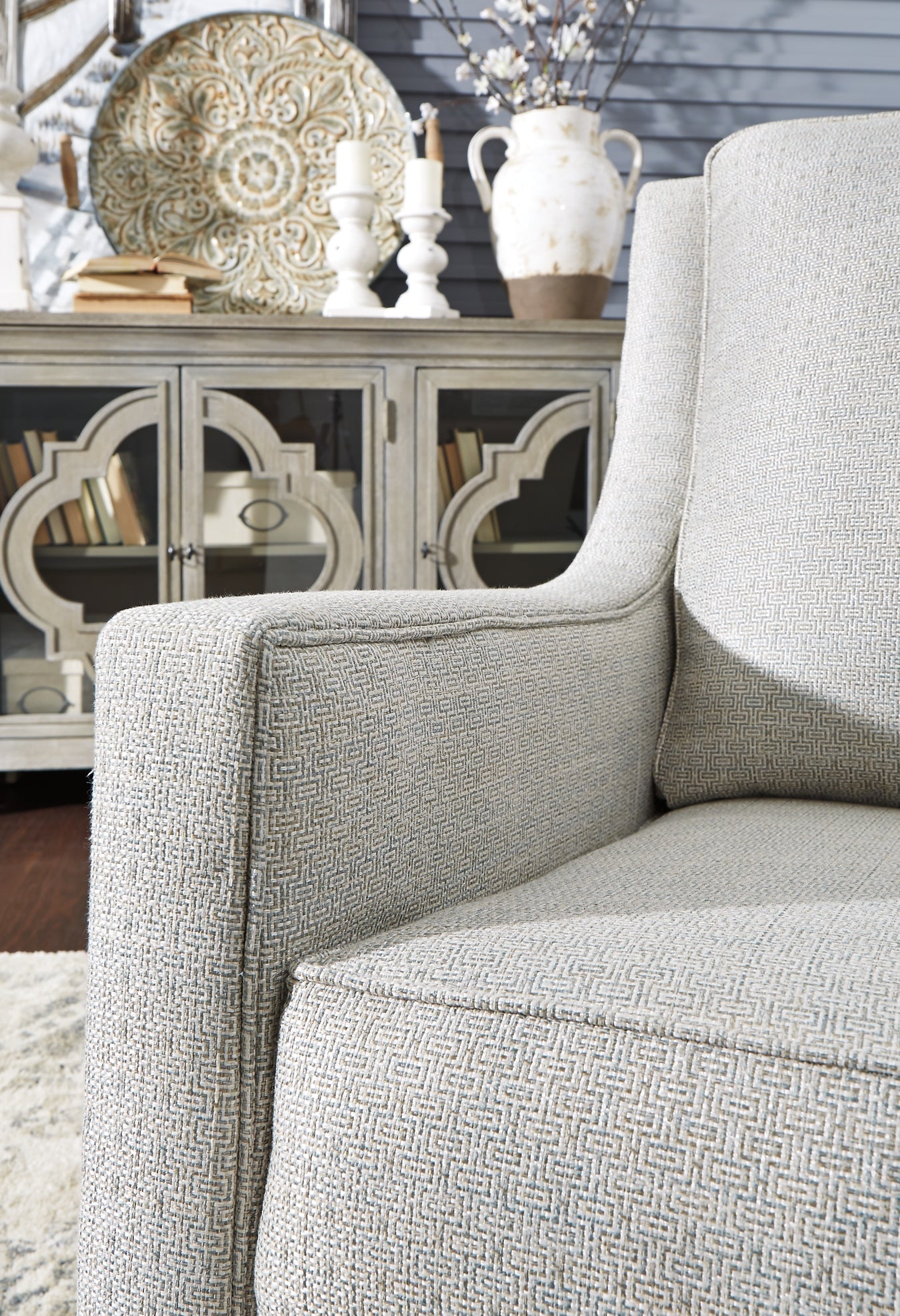 Kambria Swivel Glider Accent Chair