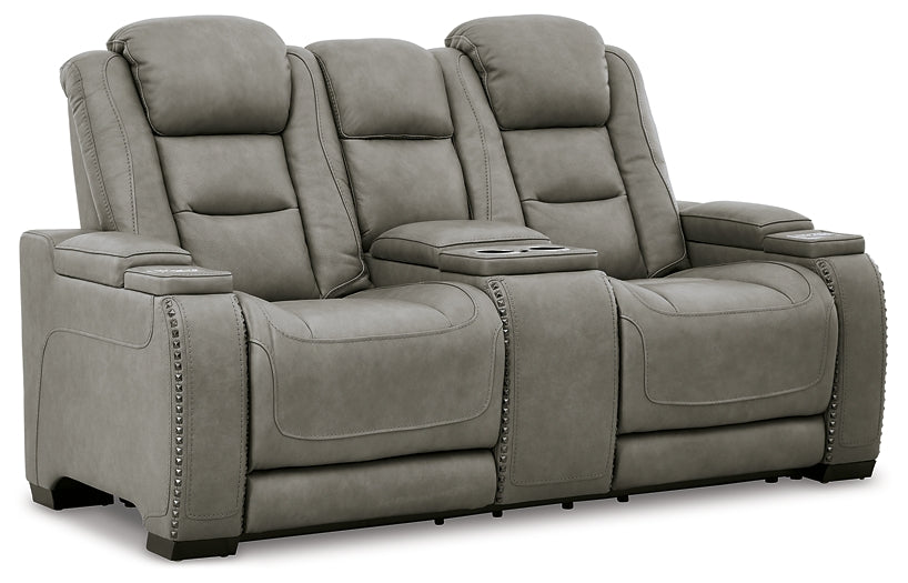 The Man-Den Sofa and Loveseat