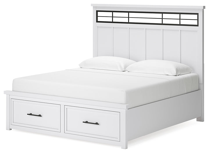 Ashbryn  Panel Storage Bed