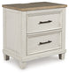 Shaybrock California King Panel Bed with Dresser and 2 Nightstands