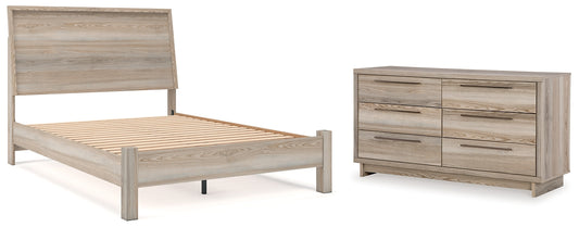 Hasbrick Queen Panel Bed with Dresser