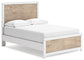 Charbitt Full Panel Bed with Dresser and 2 Nightstands