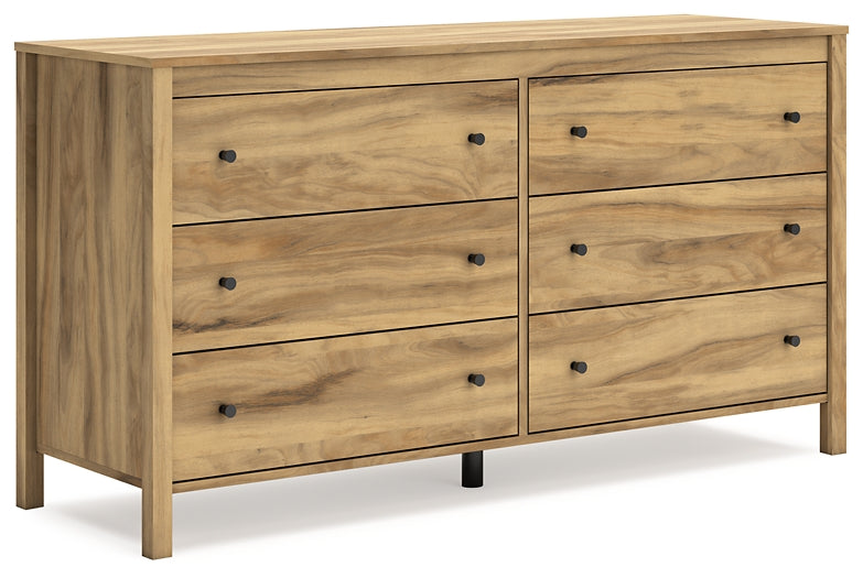 Bermacy Queen Panel Headboard with Dresser and Nightstand