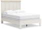 Linnocreek Full Panel Bed with Dresser and 2 Nightstands