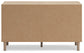 Cielden King Panel Headboard with Dresser and 2 Nightstands