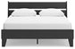 Socalle Queen Panel Platform Bed with Dresser and Nightstand