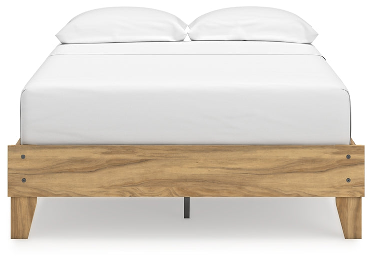 Bermacy Full Platform Bed with Dresser