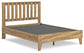 Bermacy Full Platform Panel Bed with Dresser and 2 Nightstands