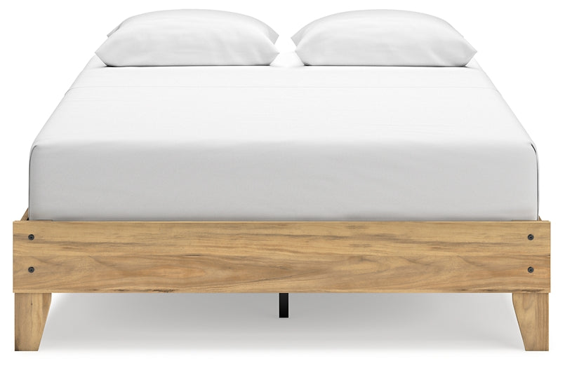 Bermacy Queen Platform Bed with Dresser and Chest