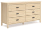 Cabinella Full Platform Bed with Dresser, Chest and 2 Nightstands