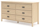 Cabinella Full Platform Bed with Dresser