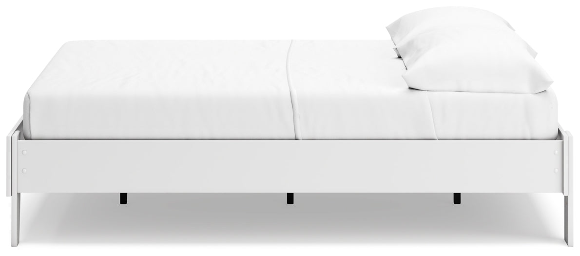 Socalle Full Platform Bed with Dresser