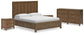 Cabalynn King Panel Storage Bed with Dresser and 2 Nightstands