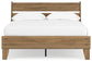 Deanlow Full Platform Panel Bed with Dresser and Nightstand