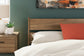 Deanlow Full Platform Panel Bed with Dresser, Chest and Nightstand