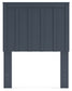 Simmenfort Twin Panel Headboard with Dresser