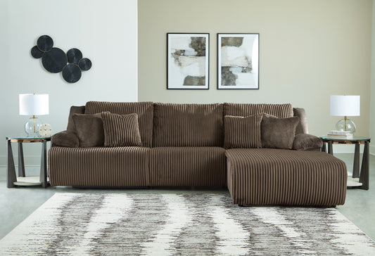 Top Tier 3-Piece Sectional Sofa Chaise