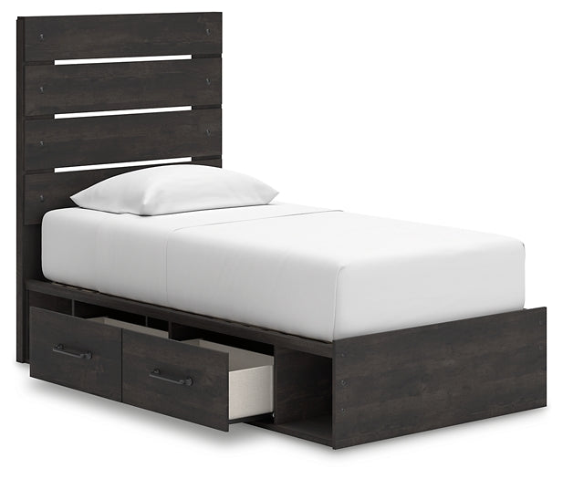 Hollivern Twin Panel Storage Bed