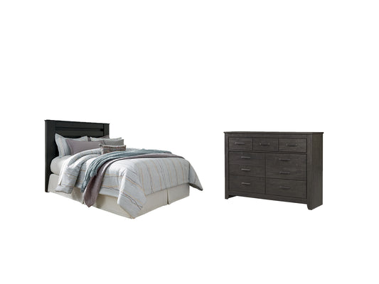 Brinxton Queen/Full Panel Headboard with Dresser