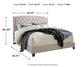 Jerary Queen Upholstered Bed with Mattress