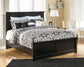 Maribel Queen Panel Bed with Mirrored Dresser and 2 Nightstands