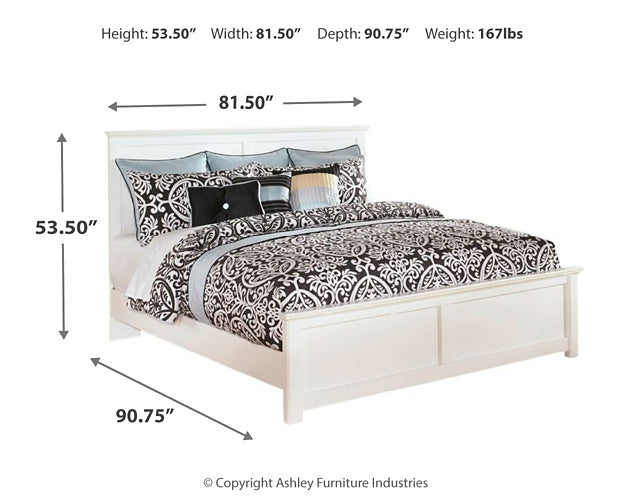 Bostwick Shoals Full Panel Bed with Mirrored Dresser, Chest and 2 Nightstands