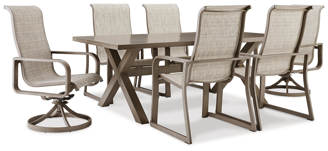 Sierra vista driftwood 5 pc rectangle dining set hot sale