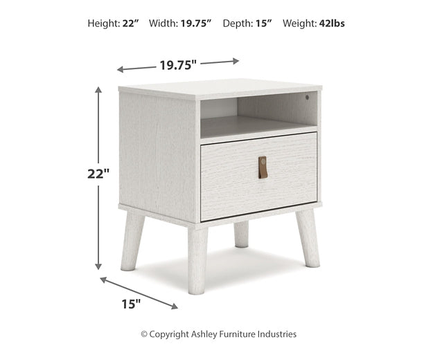 Aprilyn Full Bookcase Headboard with Dresser and 2 Nightstands