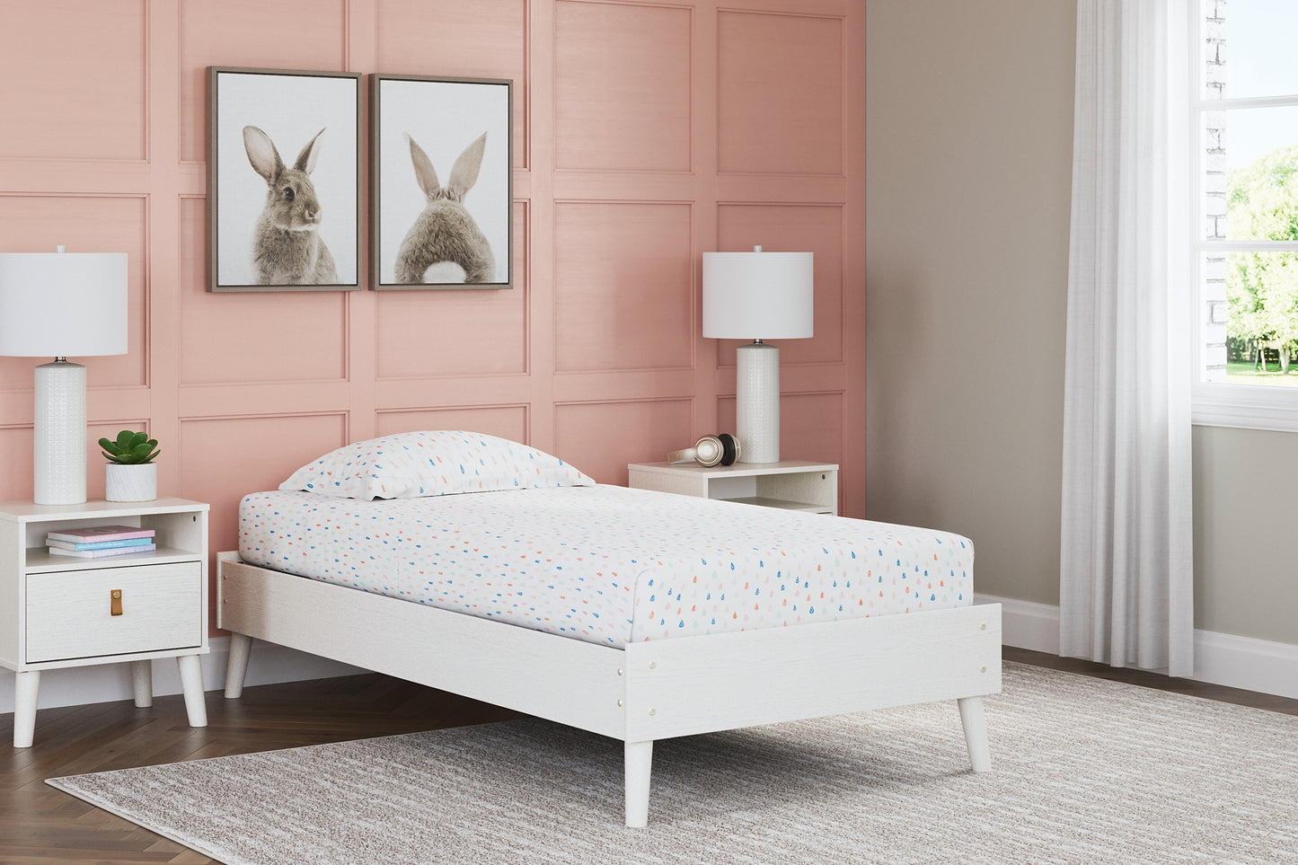 Aprilyn Twin Platform Bed with Dresser