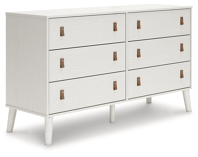 Aprilyn Twin Panel Bed with Dresser, Chest and Nightstand