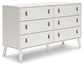 Aprilyn Twin Bookcase Bed with Dresser, Chest and 2 Nightstands