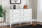 Aprilyn Full Bookcase Bed with Dresser and Chest