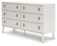 Aprilyn Twin Panel Bed with Dresser and 2 Nightstands