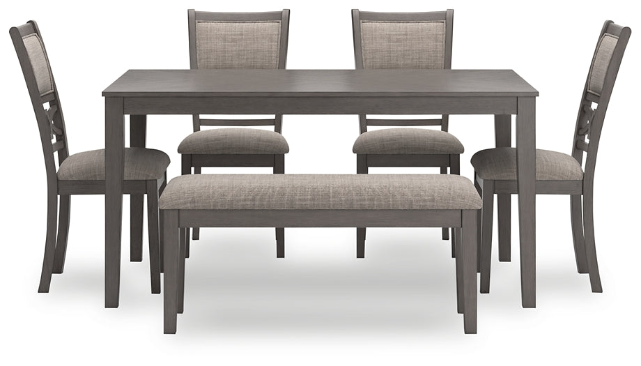 Wrenning Dining Room Table Set (6/CN)