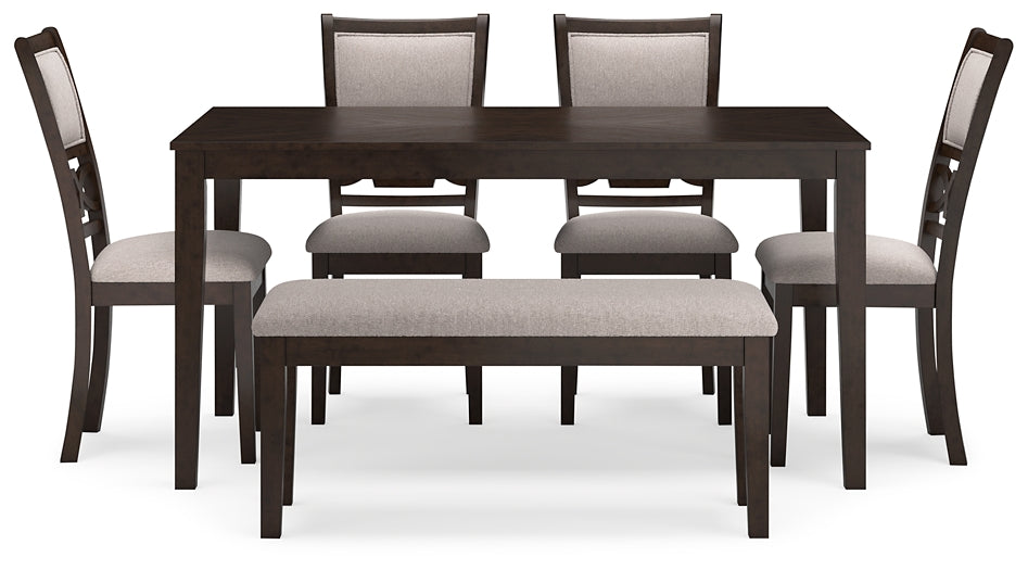 Langwest Dining Room Table Set (6/CN)