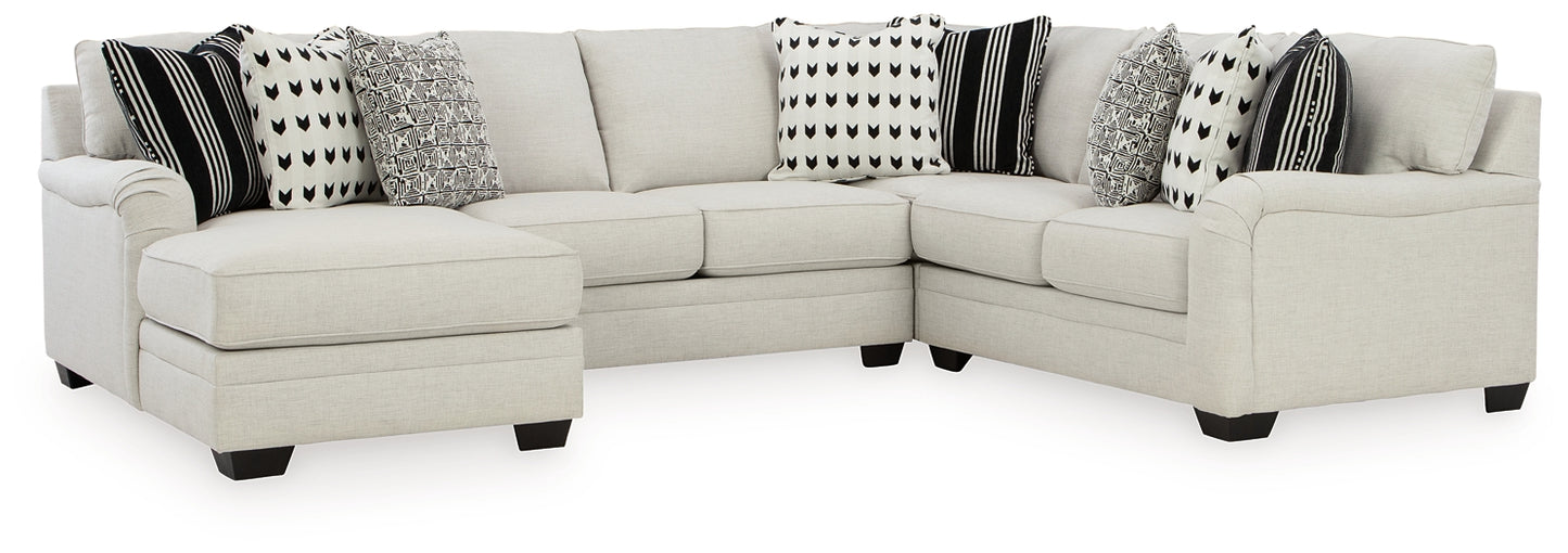 Huntsworth 4-Piece Sectional with Ottoman