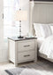 Darborn Queen Panel Bed with Mirrored Dresser, Chest and Nightstand